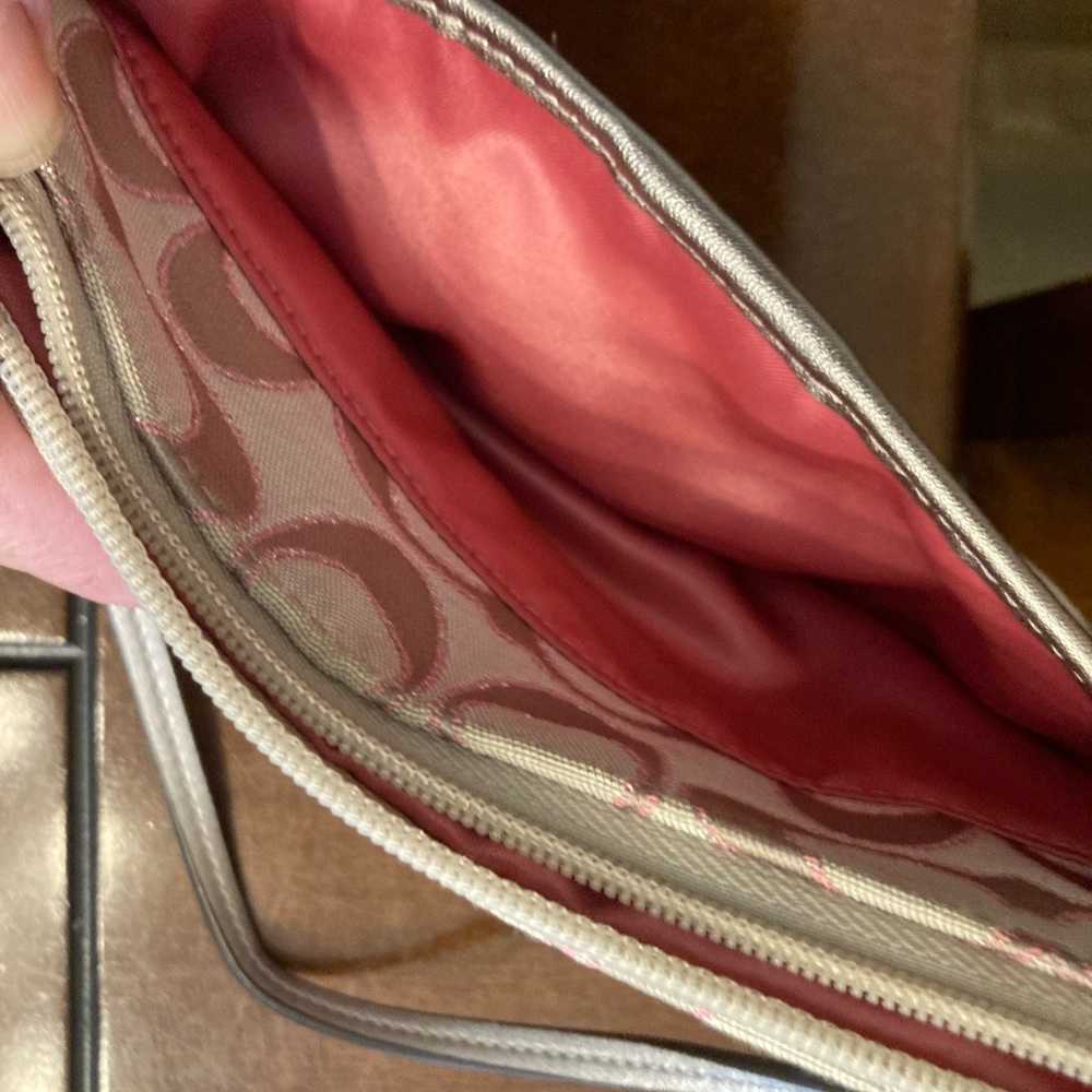 REDUCED PRICE!  Coach Wristlet - Picture 2 of 3
